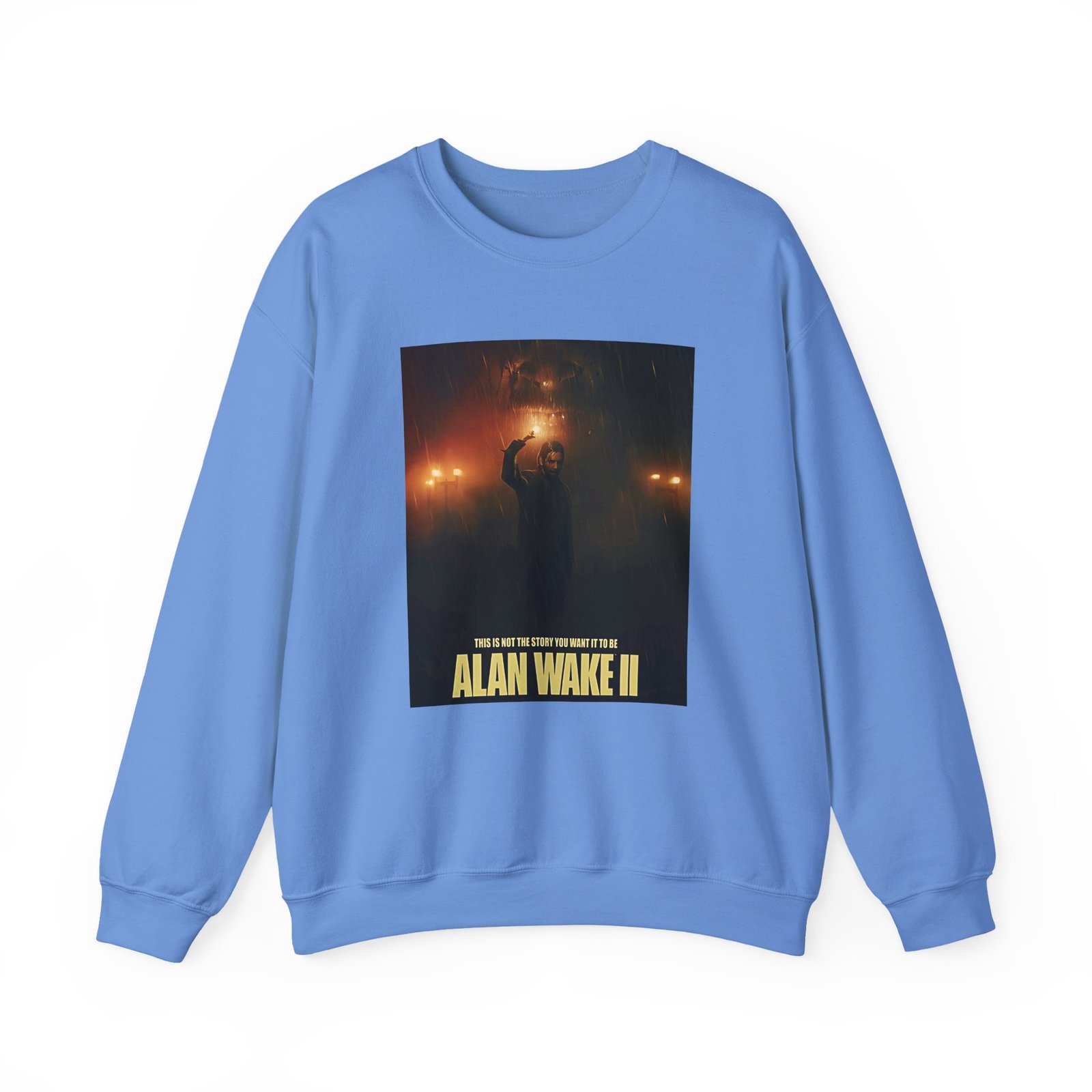 Alan Wake Top Unisex Heavy Blend™ Crewneck Sweatshirt - Image 11