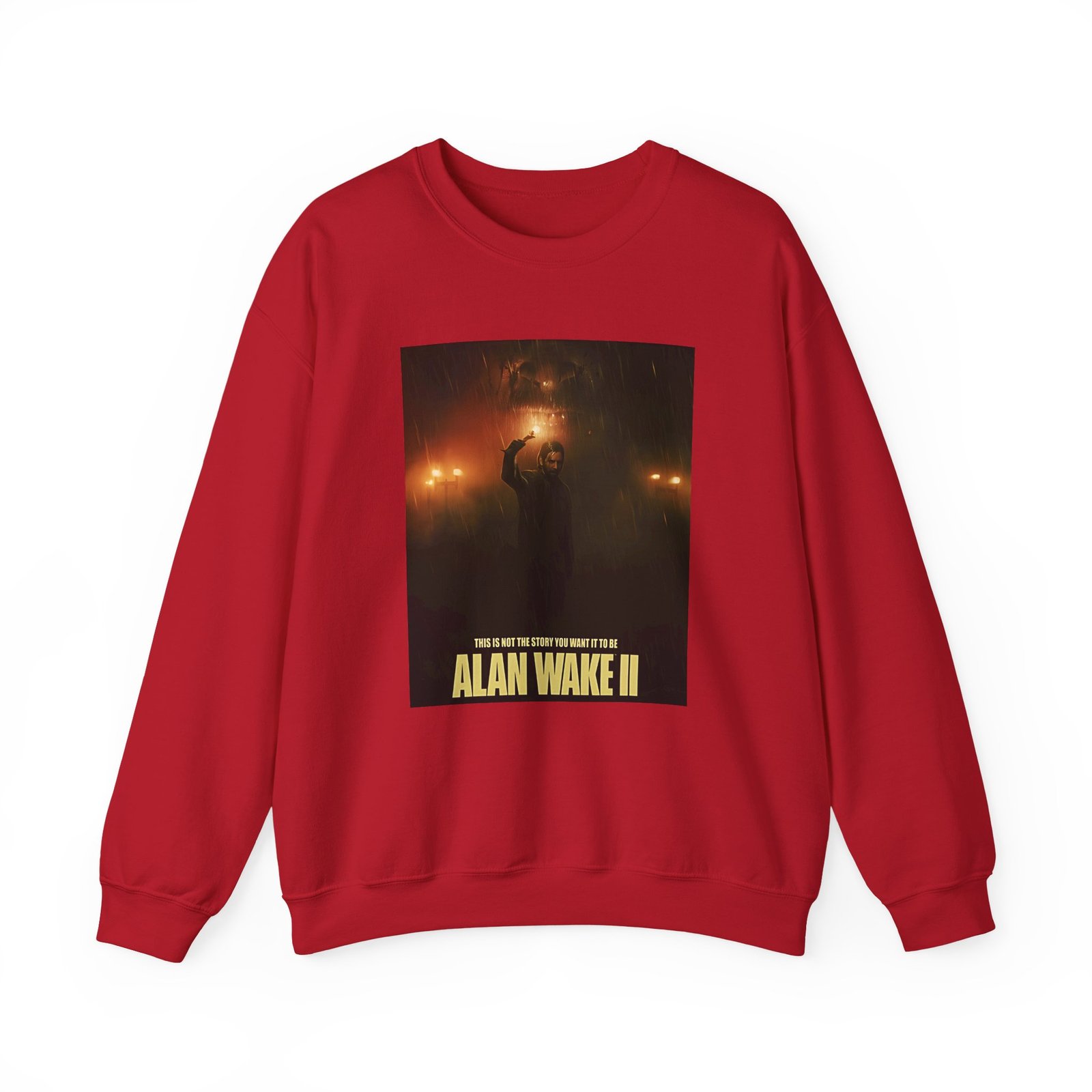 Alan Wake Top Unisex Heavy Blend™ Crewneck Sweatshirt - Image 21