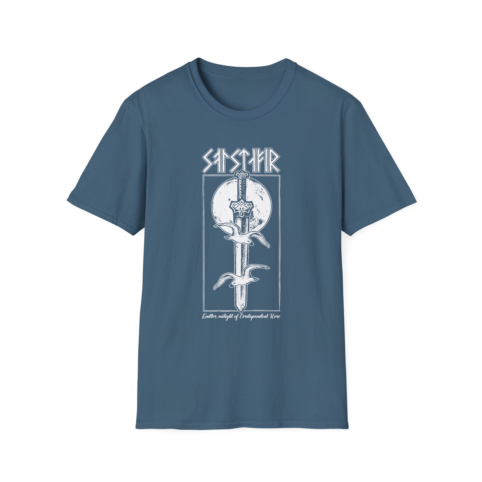 Solstafir Sword Unisex Softstyle T-Shirt - Image 11