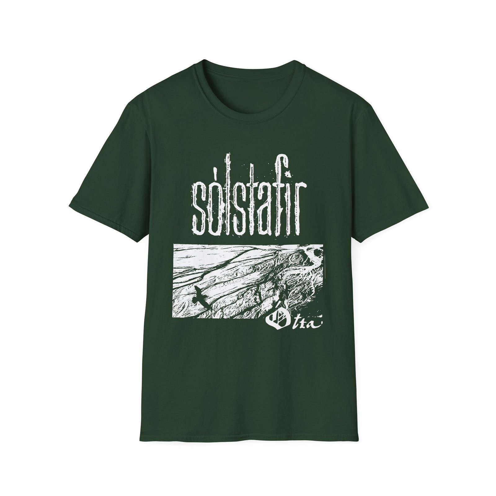 Solstafir Ótta Raven Unisex Softstyle T-Shirt - Image 7