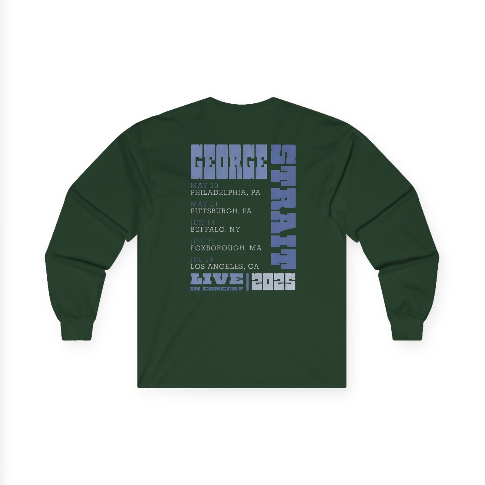 George Strait Tour Unisex Ultra Cotton Long Sleeve Tee - Image 8